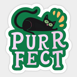 Purrfect Sticker